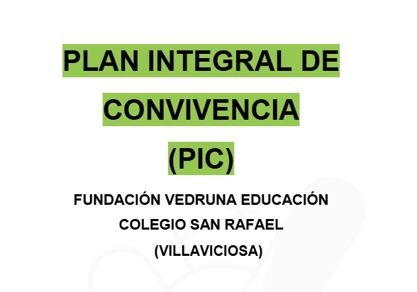 Plan integral de convivencia Colegio San Rafael Villaviciosa