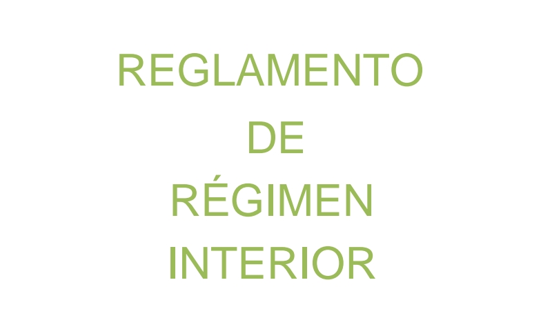 Reglamento de rgimen interior - Colegio San Rafael de Villaviciosa